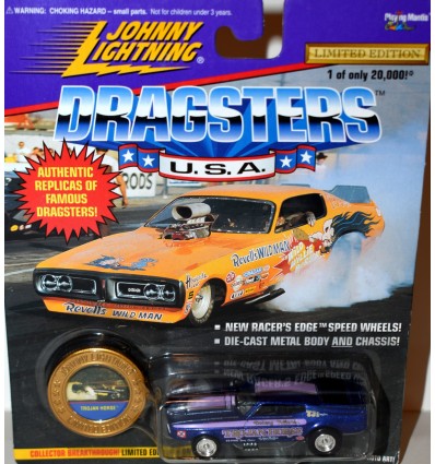 Johnny Lightning Dragsters USA - 1971 Trojan Horse Ford Mustang NHRA Funny Car