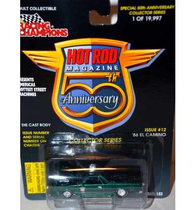 Racing Champions Hot Rod Magazine - 1986 Chevrolet El Camino