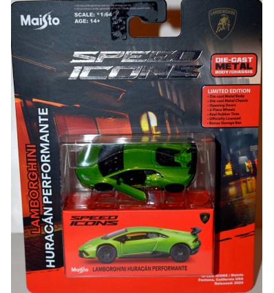 Maisto Speed Icons - Lamborghini Huracan Performante
