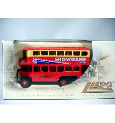 Lledo Promo Model 1931 SEC Renown London Double Decker Bus - Showgard Mounts
