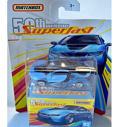 Matchbox 50th Anniversary Superfast - BMW I8 Sports Car