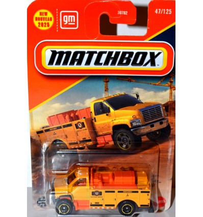 Matchbox GMC 3500 Electric Utility Truck