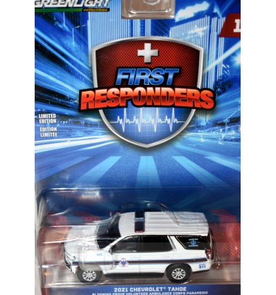 Greenlight First Responders - Blooming Grove Volunteer Ambulance Corps Chevy Tahoe Paramedic Truck
