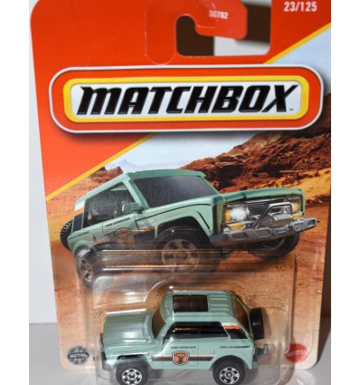 Matchbox - Field Car - National Park Game Supervisor 4x4