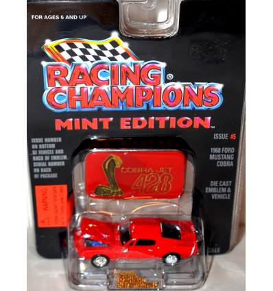 Racing Champions Mint Series - 1968 Ford Mustang Cobra Jet 428