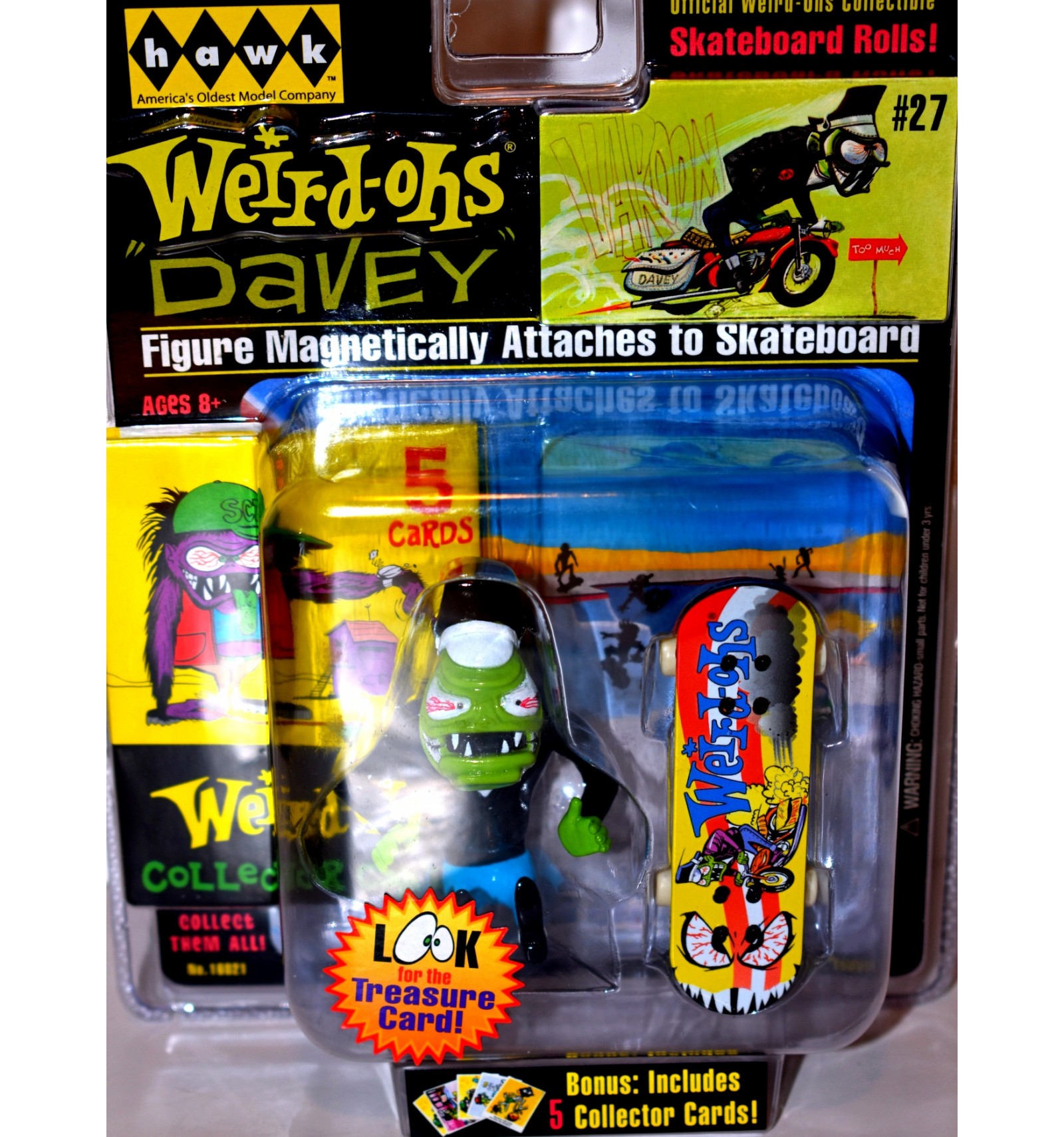 Hawk - Weird-Ohs - Biker Davey - Global Diecast Direct
