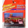 Johnny Lightning Diorama Sets - Mearles Drive-In 1954 Chevy Corvette & Barris Emporer Hot Rod