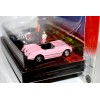 Johnny Lightning Diorama Sets - Mearles Drive-In 1954 Chevy Corvette & Barris Emporer Hot Rod