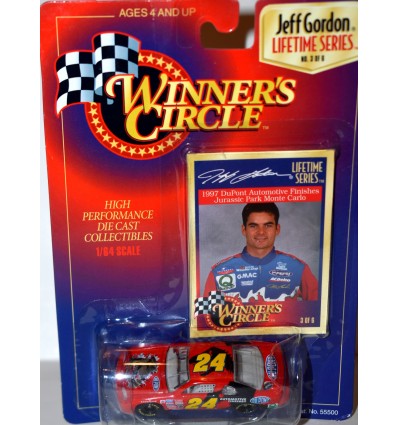 Winners Circle NASCAR - Jeff Gordon Lifetime Series - 1997 Dupont Jurassic Park Chevy Monte Carlo