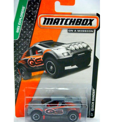 Matchbox Quick Sander 4x4 Off Road Race Truck