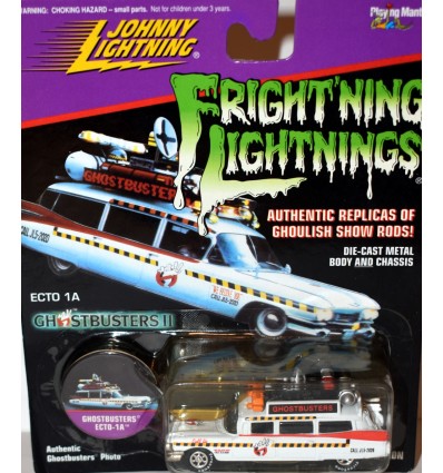 Johnny Lightning Frightning Lightning Collectors Edition: Ghostbusters Ecto-1 1959 Cadillac Ambulance