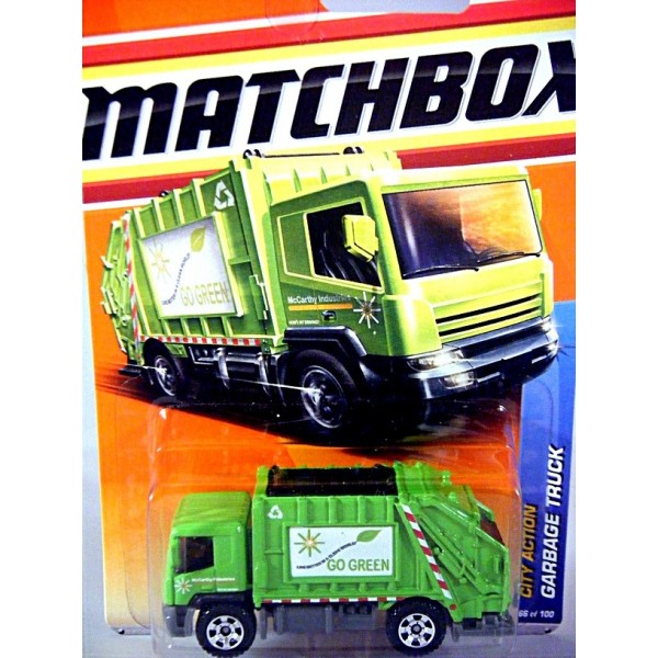 matchbox recycling truck
