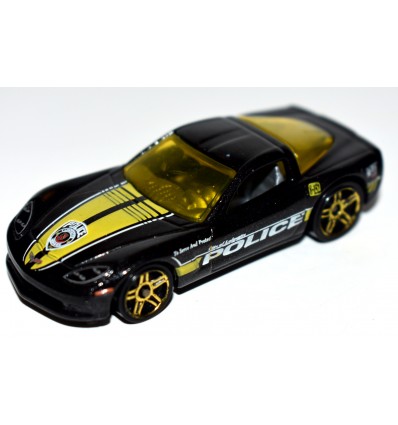 Hot Wheels - Chevrolet C6 Corvette City of Lafayette Police Car