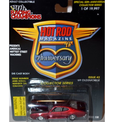 Racing Champions Hot Rod Magazine - 1969 Oldsmobile 442