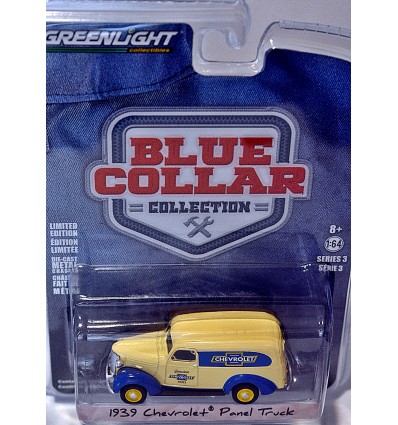 Greenlight - Blue Collar -1939 Chevrolet Parts Delivery Panel Truck