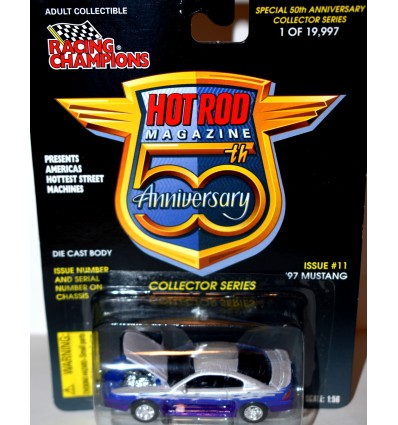 Racing Champions Hot Rod Magazine - 1997 Ford Mustang