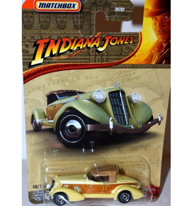 Matchbox - Indiana Jones - 1936 Auburn Speedster 851