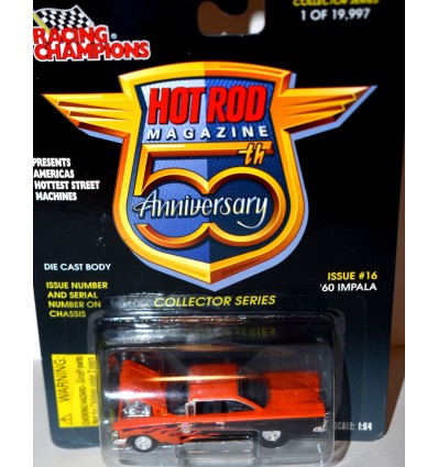 Racing Champions Hot Rod Magazine 50th Anniversary Series 1960 Chevrolet Impala