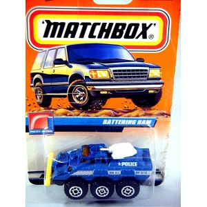 Matchbox 2000 Millennium Logo Chase Series - Police Battering Ram