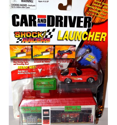 Road Champs - Shock Racer Series - Dodge Viper GTS with Launcher