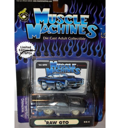 Muscle Machines RAW - 1966 Pontiac GTO