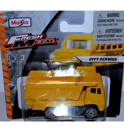 Maisto Fresh Metal - City Service Dump Truck