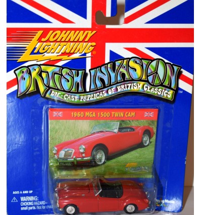 Johnny Lightning British Invasion - 1960 MGA 1500 Twin Cam