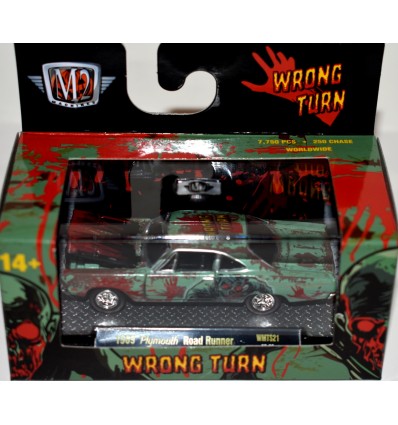 M2 Machines Halloween Series - Wrong Turn - 1969 Plymouth Road Runner