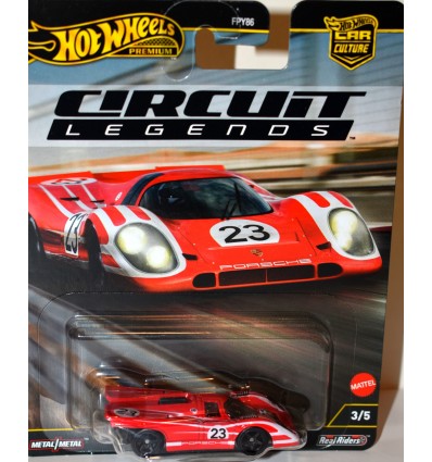 Hot Wheels Car Culture - Circuit Legends - Porsche 917 KH