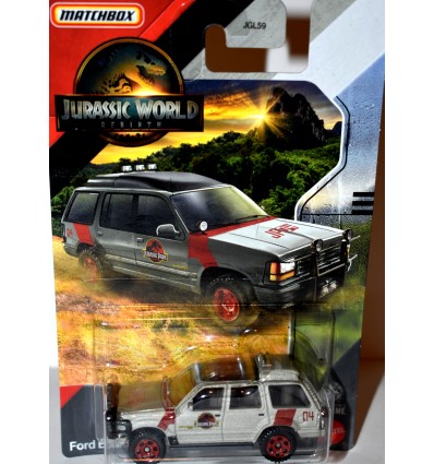 Matchbox Jurassic World Rebirth - Ford Explorer