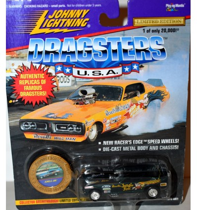 Johnny Lightning NHRA Revell's Jungle Jim 1971 Chevrolet Vega Funny Car