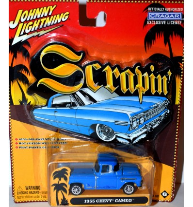 Johnny Lightning 1955 Chevrolet Cameo Lowrider Pickup Truck