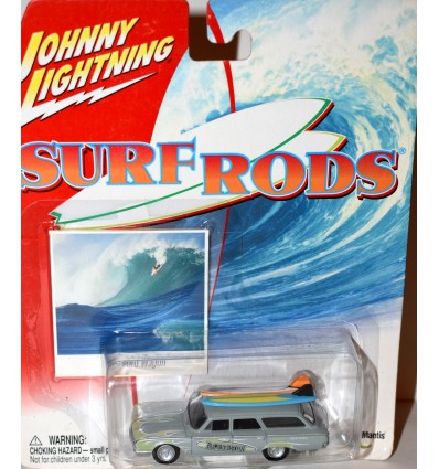 Johnny Lightning Surf Rods -Blowout Daddies - 1960 Ford Country Squire Surf Wagon