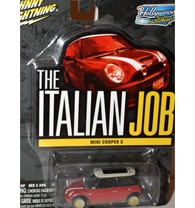 Johnny Lightning - Hollywood on Wheels - Italian Job Mini Cooper S