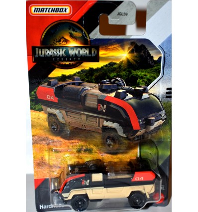 Matchbox Jurassic World Rebirth - Hardnoze - Mobile Command Truck