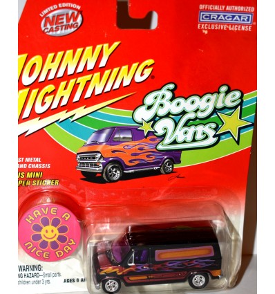 Johnny Lightning - Boogie Vans - 1977 Ford Econoline 100 Custom Van
