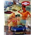 M2 Diorama Sets - 1957 Chevrolet Bel Air Beach Diorama Set