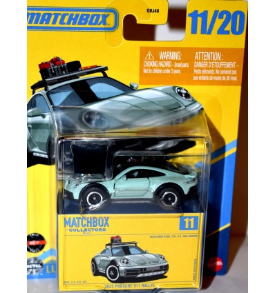 Matchbox Collectors - 2023 Porsche 911 Rallye
