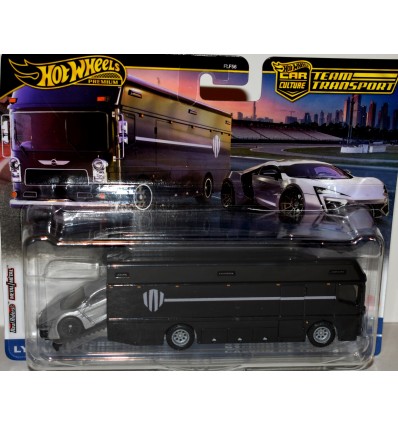 Hot Wheels Car Culture - Lyken Team Transport - Lykan Hypersport & Euro Hauler