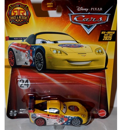 Disney CARS - New for 2025 - Race & Rescue Series - Jeff Corvette Z06