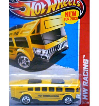 Hot Wheels - New for 2013 - Hot Wheels High School Bus