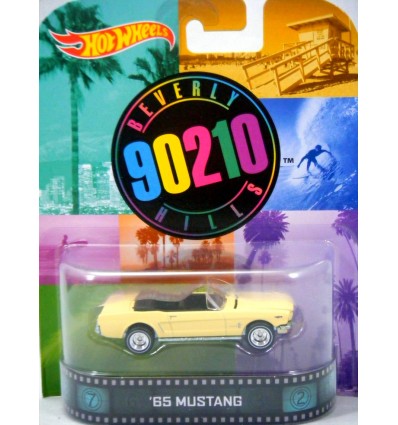Hot Wheels Retro Entertainment Series - Beverly Hills 90210 - 1965 Ford Mustang Convertible