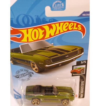 Hot Wheels - 1969 Chevrolet Camaro Convertible