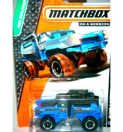 Matchbox - Rumble Raider - Military-Police Off Road Truck