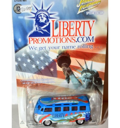 Johnny Lightning Liberty Promotions Promo VW 21 Window Samba Bus