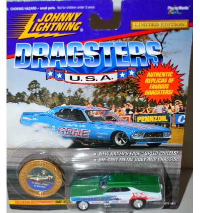 Johnny Lightning 1971 Dodge Demon Revelloution NHRA Funny Car