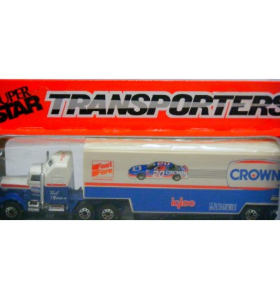 Matchbox NASCAR Super Stars - Rob Moroso Crown Oldsmobile Transporter