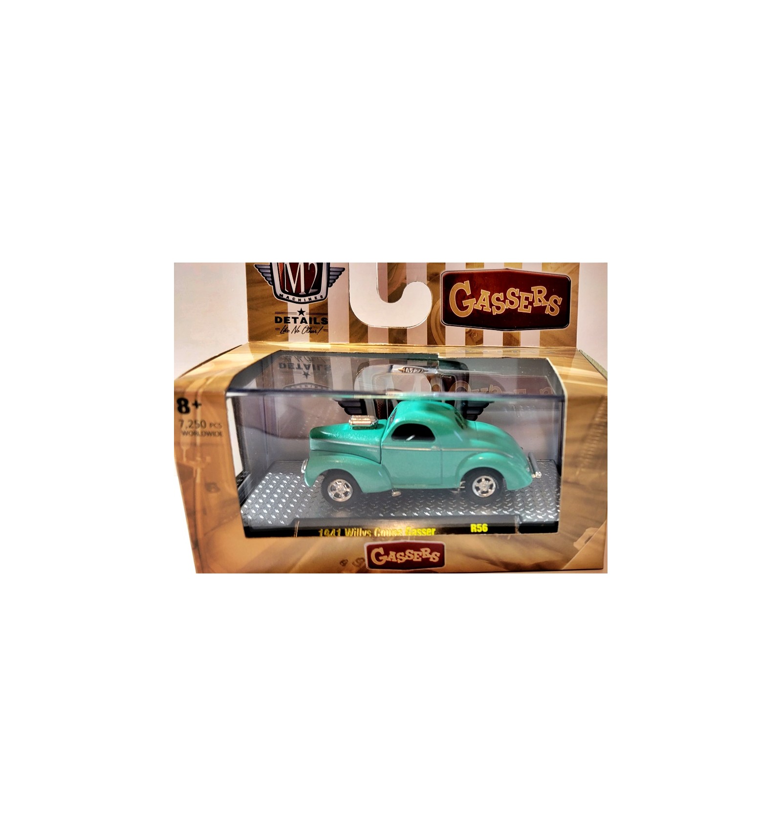 M2 Gassers - 1941 Willys Coupe Gasser - Global Diecast Direct