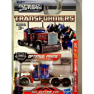 Hasbro Transformers Metal Heroes Series Optimus Prime 18 Wheels Truck Cab Cyber Series
