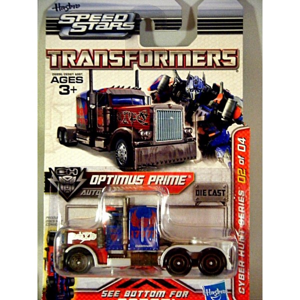 Hasbro Transformers Optimus Prime 18 Wheeler Truck Cab Cyber Hunt